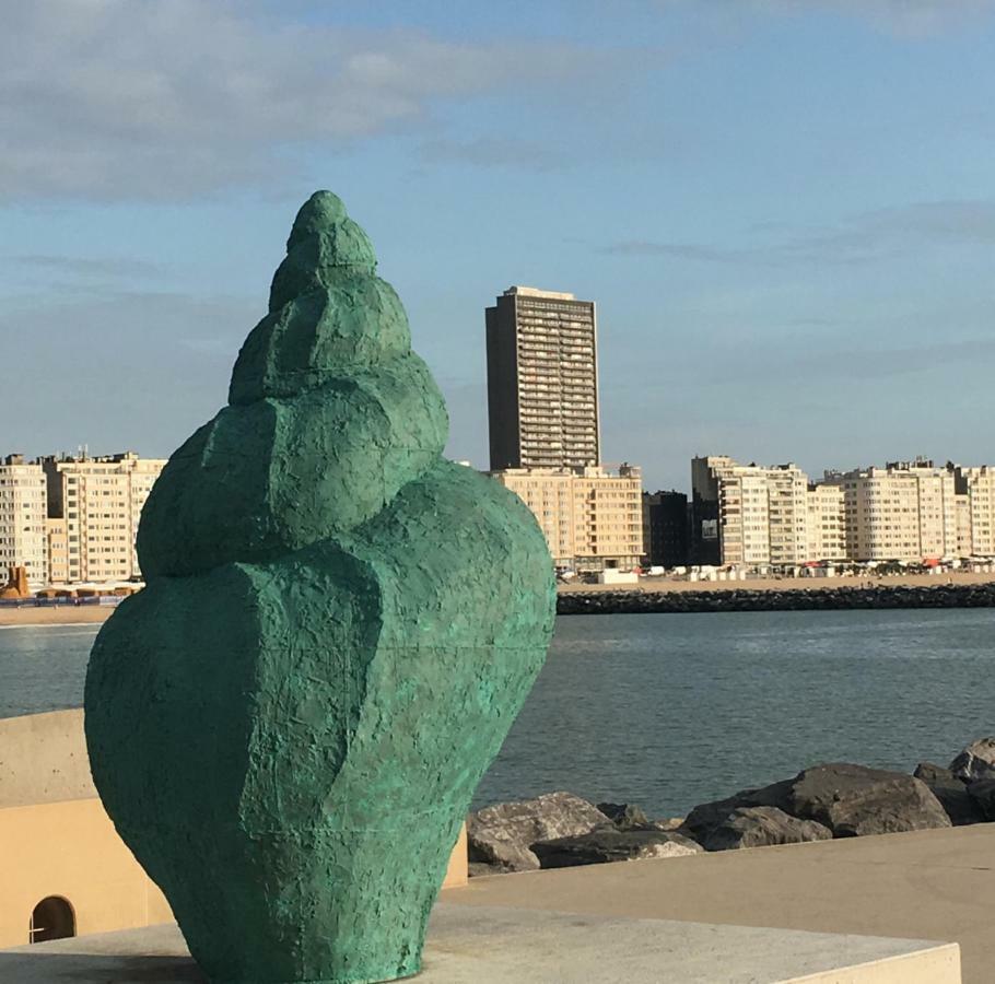 Sea And City View With Double Terrace Flat C Oostende Екстериор снимка